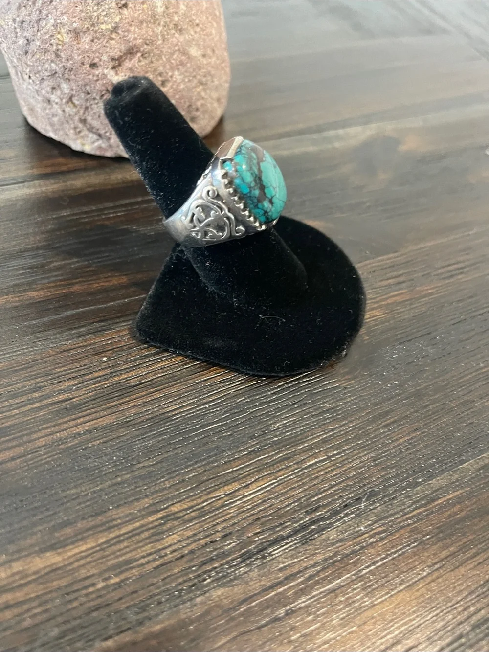 Silpada Turquoise Stone Silver Ring - Women Jewelry